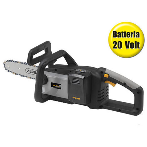 Motosierra inalámbrica Alpina AC 20 Li – 20V 4Ah – Barra de 25 cm – 700 W