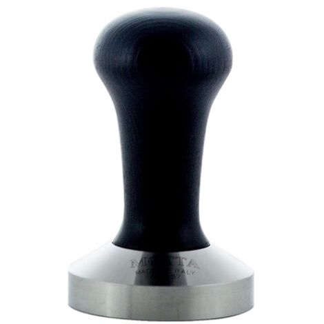 MOTTA 8100/B SMERIGLIATRICE PIANA IN ACCIAIO INOX - CON MANICO IN LEGNO A V NERA RITABLE - 58 MM
