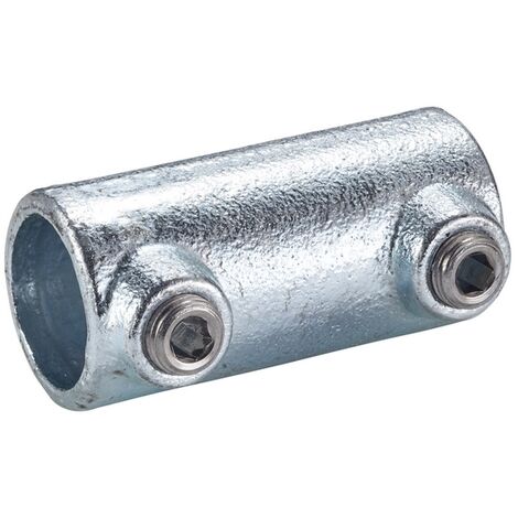 Mottez – Connecteur d'assemblage pour tube Ø 27 mm – Résistance au serrage 300 kg – Épaisseur tube 1,5 mm – Solutions modulables sans soudure