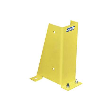 Mottez  Paracolpi  acciaio  altezza 350 mm  giallo  profilo