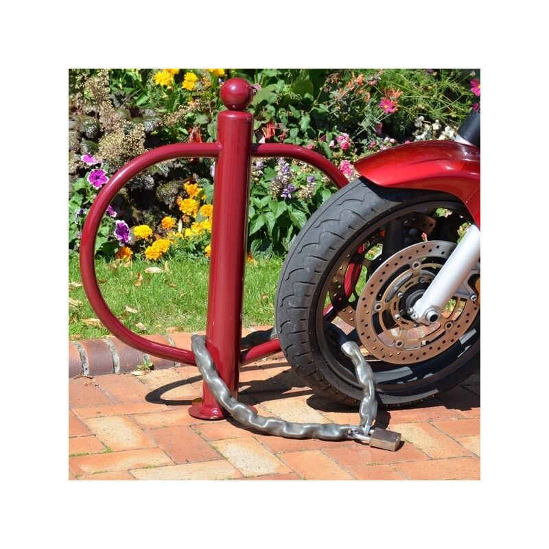 Poteau range moto antivol