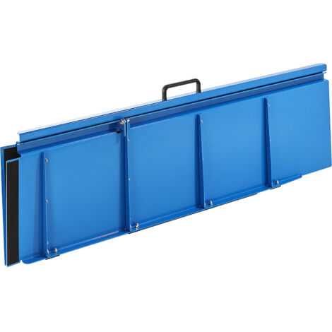 Mottez rampe d'accès pliable en aluminium pour chariots, fauteuils roulants, etc.