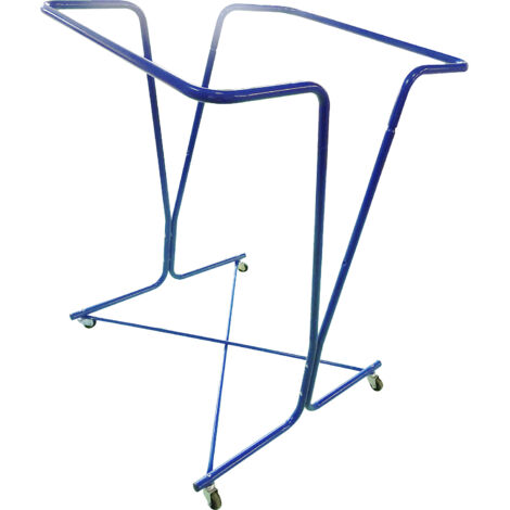 Mottez, Support sac-poubelle à roulettes, capacité max 600 l,
