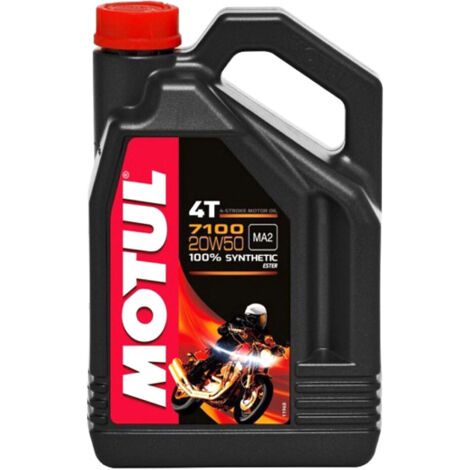 MOTUL 7100 4L 20W50 4L 4T MA2 Ester Original Motorrad-Motorenöl