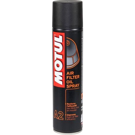 MOTUL A2 - Aceite para filtros de aire en spray de 400 ml para quad y moto
