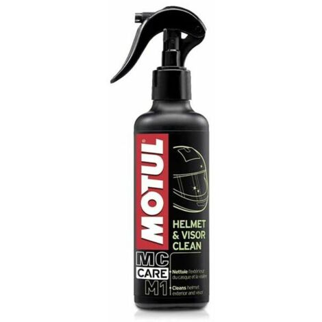 Motul detergente per caschi e visiere M1 250 ml per la pulizia, ad esempio, di caschi e visiere - OMHELMETVISOR