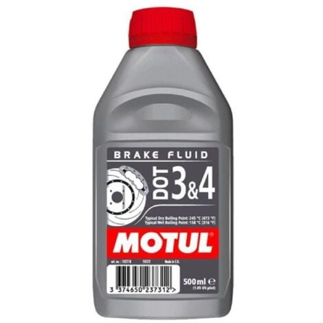 MOTUL Liquide de frein DOT3-DOT4 500ml -bidon- x6