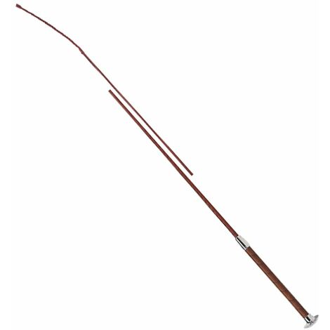 Mouchette de dressage avec manche en cuir de 120 cm