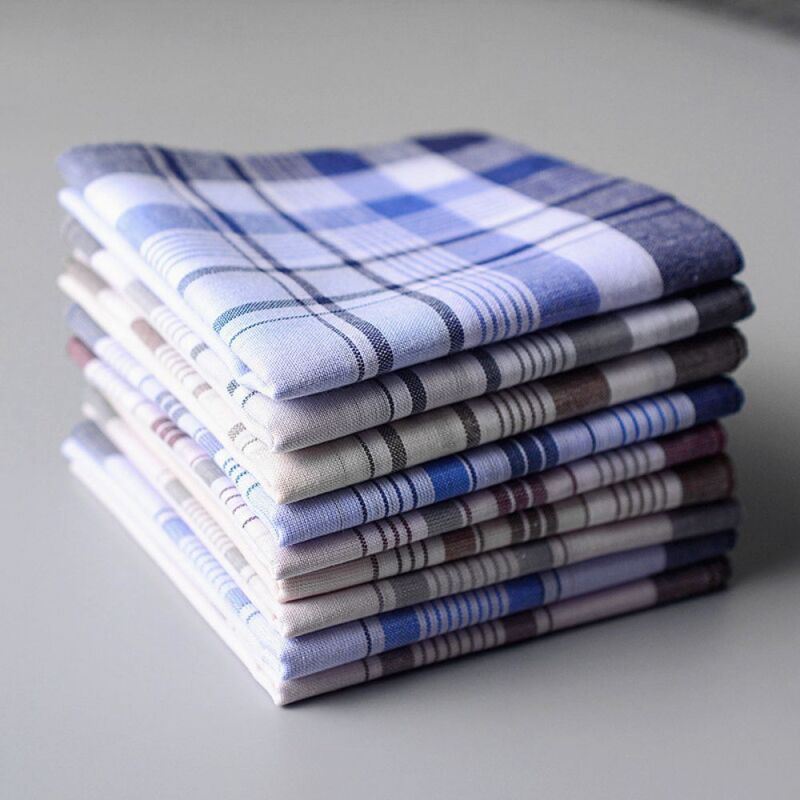 Mouchoirs en tissu, mouchoirs en coton pour hommes, mouchoir en tissu