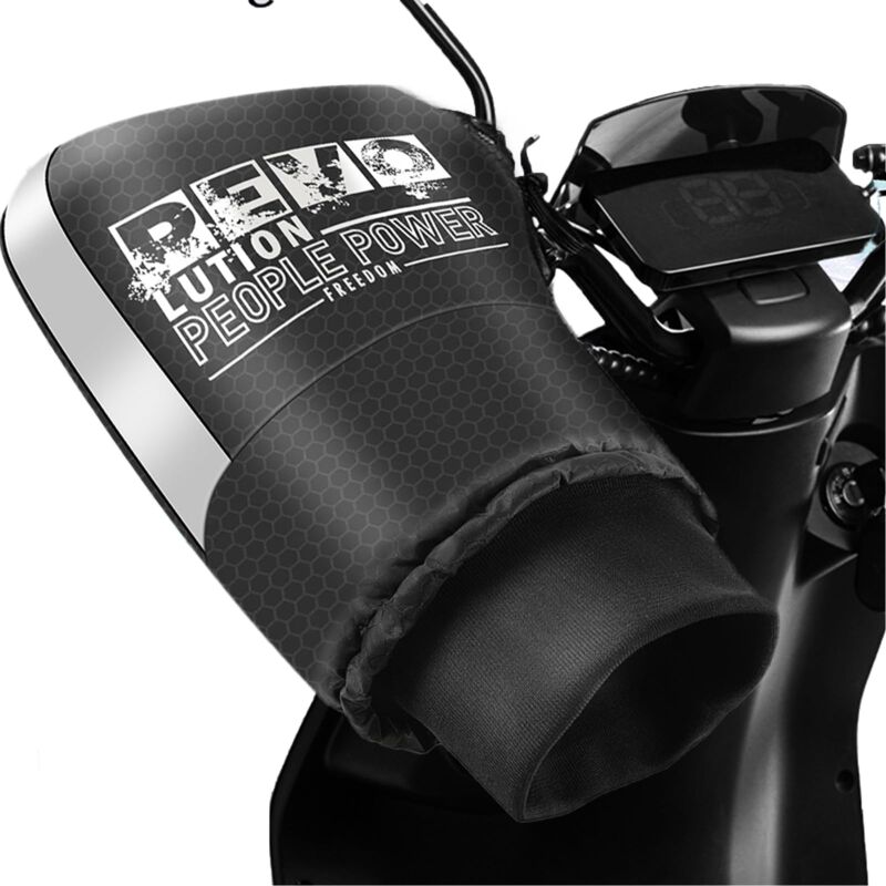 Moufles Chaud Gants pour Guidon de Moto Scooter Gants de Protection Manchons de Moto Amovible Sports Gant étanche Universel Gants Protège des Mains