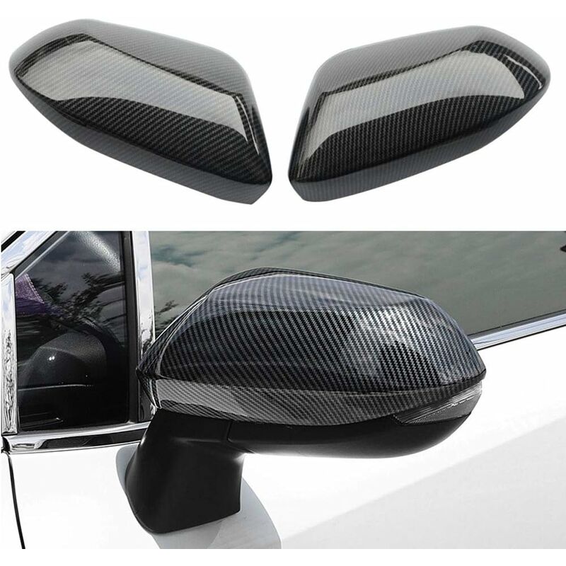 Linghhang - Moulage de miroir en fibre de carbone abs pour Toyota Corolla 2020 2021 2022 2023