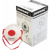 Moulded Valved Face Mask FFP3 NR Display Box 10pk - FFP3 NR