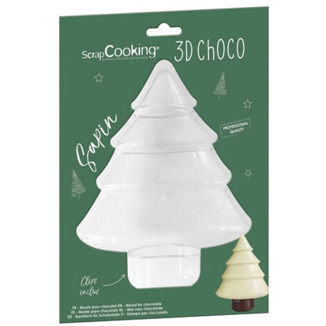 Moule 3d Chocolat - Sapin - Scrapcooking