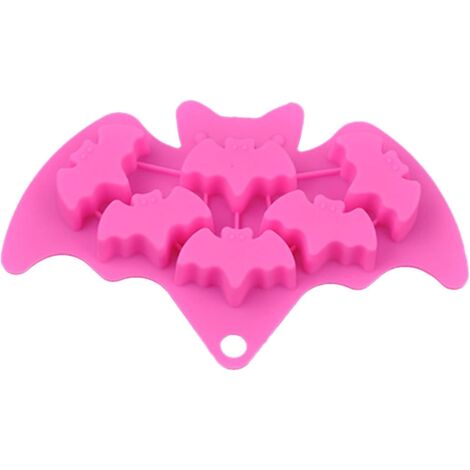 Moule 3D Halloween silicone alimentaire (chauve-souris)