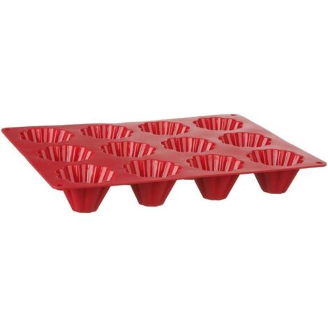 Moule à 12 Briochettes en silicone