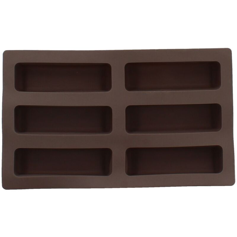 Moule à 6 financier en silicone