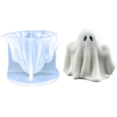 Moule à bougie 3D, moule à savon parfumé, moule fantôme en silicone pour créations en résine