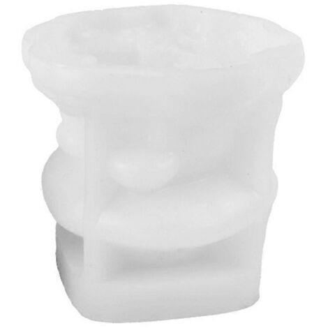 Moule à bougie en silicone champignon, moule époxy pour bougie d'aromathérapie, décoration intérieure