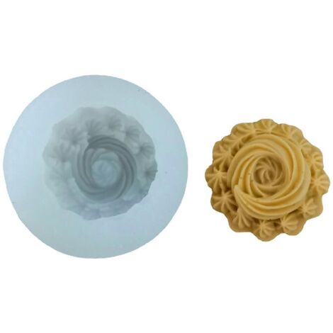 Moule à Bougie et Savon Parfumée en Silicone - Idée Cadeau pour Amateurs de DIY