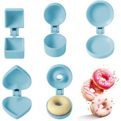 Moule À Cake - 5 Pièces Moule Rond Facile À Utiliser Pour Cake - Accessoire