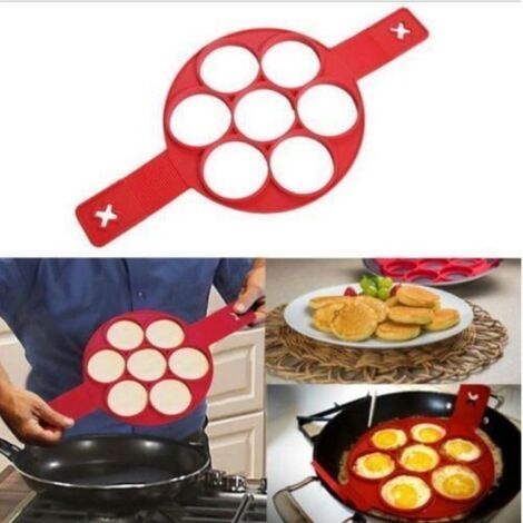 MOULE À CRÊPES ANTIADHÉSIF EN SILICONE POUR OMELETTES FANTASTIQUES