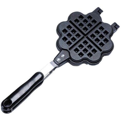 Moule à gâteau, gaufrier, moule à crêpes doubles en forme de fleur, idéal pour la cuisine maison, la préparation de desserts et les fêtes - AquaForge