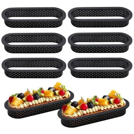 Moule à gâteau - Non spécifié - 8 Pièces - Perforé - Antiadhésif - Compatible lave-vaisselle et congélateur