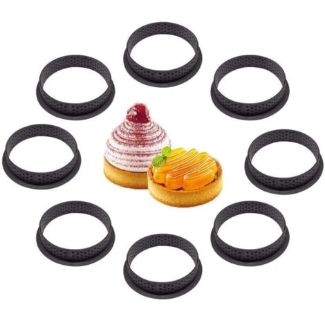 Moule à Gâteau - Non spécifié - 8 Pièces - Plastique - Forme Ronde - Compatible lave-vaisselle