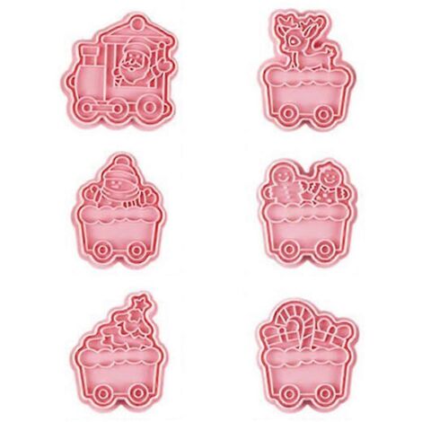 Moule à gâteaux 3D Noël Animaux Arbres pour pâtisserie biscuits