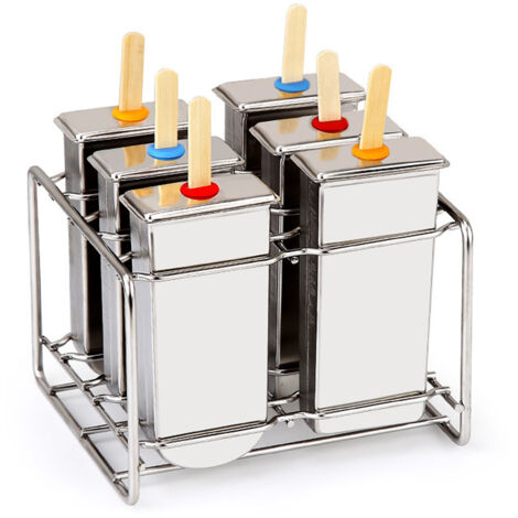 Moule À Glace Sucette - En Silicone Alimentaire Sans BPA - Pour Jus, Yaourt, Purée, Fruits - 10 Unités