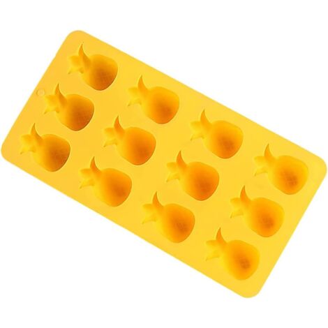 Moule à glaçons en forme d'ananas, en silicone réutilisable, idéal pour la cuisine, les boîtes à chocolats, les bonbons, les gâteaux, le fondant, les puddings et les glaçons. - AquaForge