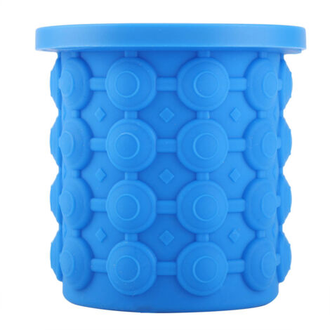 Moule à glaçons en silicone 2 en 1, bac et conteneur, gain de place, accessoire de cuisine pratique