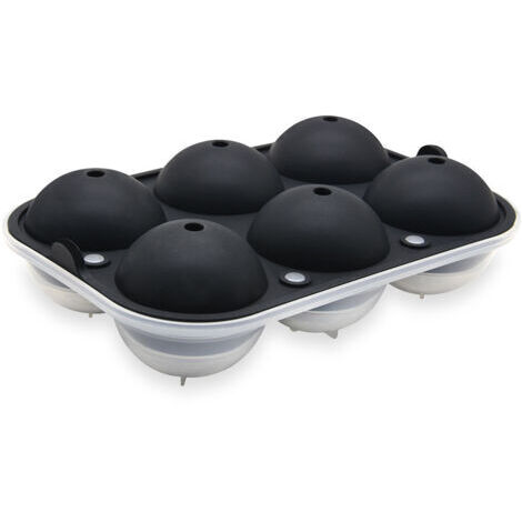 Moule à glaçons sphère – 6 boules Ø 6,35 cm avec entonnoir