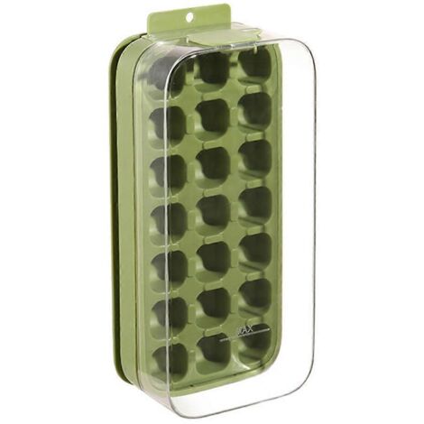 Moule à glaçons sphériques réutilisable - Démoulage facile, vert