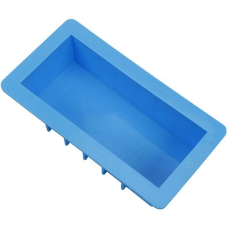 Moule à pain grillé en silicone, moule à gâteau, moule à savon rectangulaire antiadhésif fait main, moule à pâtisserie