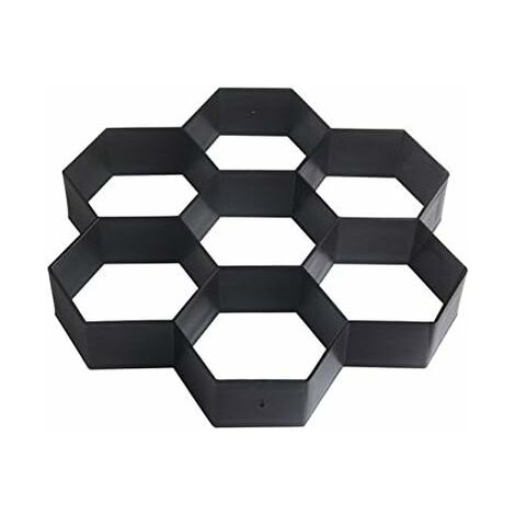 Moule à Pavé Béton 29 x 29 cm Chemin Terrasse Allée Patio Jardin DIY Moule Route Pierre