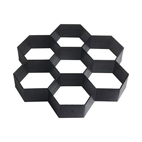 Moule à Pavé Béton 29 x 29 cm Chemin Terrasse Allée Patio Jardin DIY Moule Route Pierre