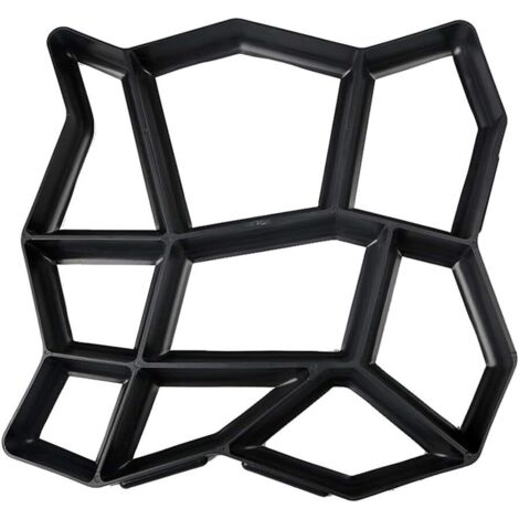 Moule à Pavé Béton Plastique Pavage Réutilisable Path Maker Jardin Chemin DIY Moule pour Chemin Moule Pavage Bricolage