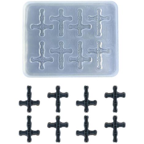 Moule à sable mouvant en silicone pour la création de bijoux, pendentifs et porte-clés.