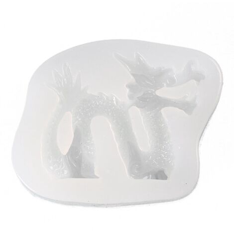 Moule à savon en silicone pour bougies artisanales en résine, moule à savon fait main en forme de dragon