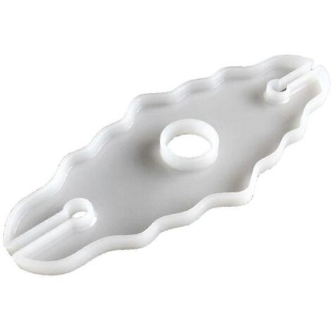 Moule à sous-verre en cristal pour plateau à vin, assiette, résine époxy UV, pour loisirs créatifs et sous-verres.