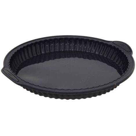 Moule à tarte 26cm silicone silitop noir rouge - 5five