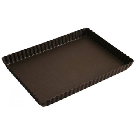 Moule à Tarte Rectangulaire Cannelée - Gobel