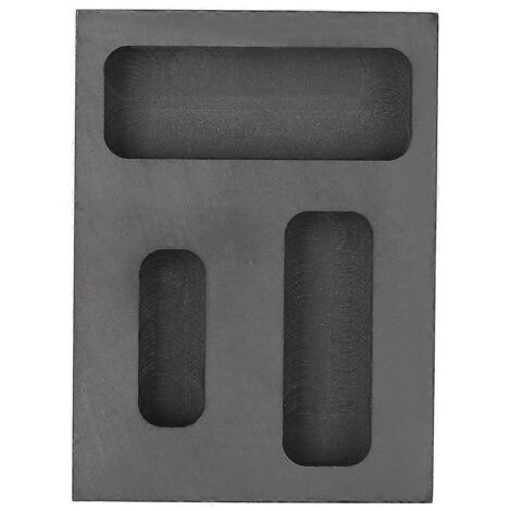 Moule combiné pour creuset en graphite, lingot, torche de fusion, coulée, raffinage et barres de rebut