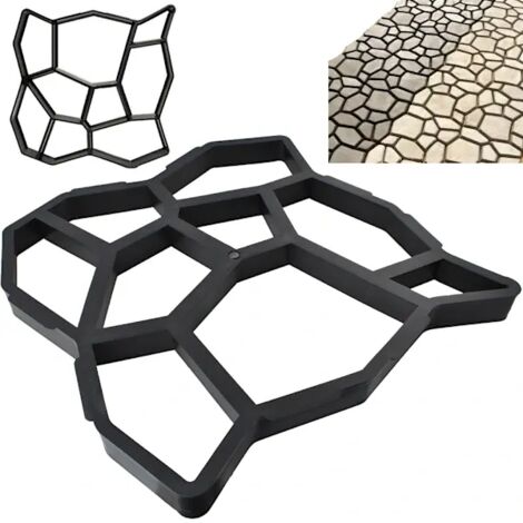 Moule de coulée pour dalles de jardin et pavés [CO]