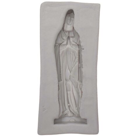 Moule de Cuisine en Silicone 3D Vierge Marie pour Gâteaux et Pâtisserie