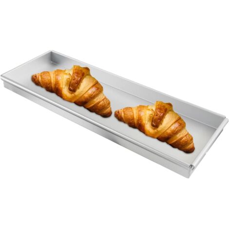 Moule de cuisson rectangulaire en d'aluminium pour biscuits et gâteaux -