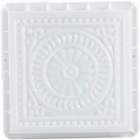 Moule de pavage carré Diy jardin en plastique moule en béton pas de jardin ornement pavé