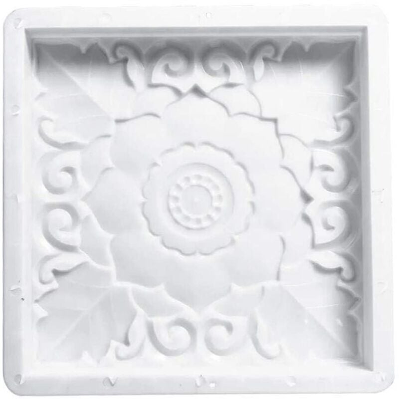 Moule De Pavage Carré Moule En Béton De Jardin Pas à Pas Fabricant De Chemin De Pierre Bricolage Jardin Moule En Béton En Plastique Moules De Pavé