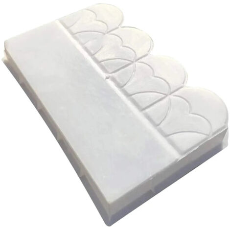 Moule en béton plastique pour gazon, 40 x 25 cm, épaisseur 5 cm